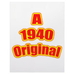 1940 Original Red Personalized Letterhead