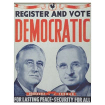 1940 Roosevelt - Truman letterhead
