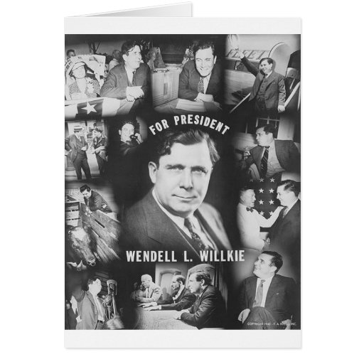 1940 Wendell Willkie Card