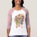 Ladies 3/4 Sleeve Raglan (Fitted)