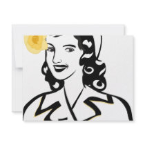 1940's Lady Custom Announcement