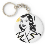 1940's Lady Key Chain