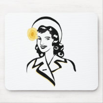 1940's Lady Mousepad