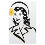 1940's Lady Custom Stationery