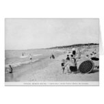 1940's Lake Michigan Beach Scene Cards