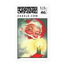 1940s Vintage Santa Claus Stamps by christmas1900 1940s Vintage Santa Claus Stamps