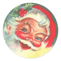 1940s Vintage Santa Claus Stickers by christmas1900 1940s Vintage Santa Claus Stickers
