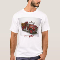 1941 GMC Fire Engine Pumper t-shirts