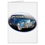 1941 LINCOLN CONTINENTAL #1 GREETING CARD