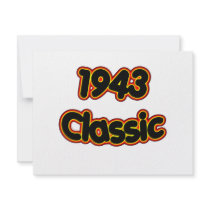 1943 Classic invitations