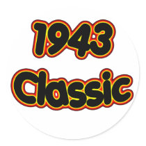 1943 Classic stickers