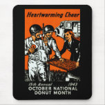 1943 Donut Poster Mouse Pad