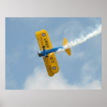 1943 Stock Stearman PT-17. Poster