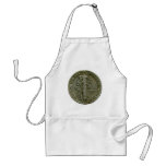 1943 US Mercury dime reverse apron