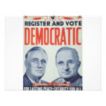 1944 Roosevelt - Truman Custom Invitation