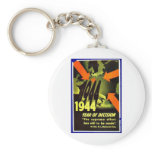 1944 Year Of Decision Keychains