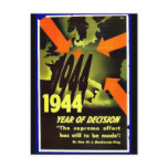 1944 Year Of Decision Postcards