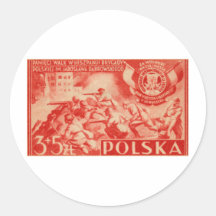1946 Polish Volunteers in Spain Sticker