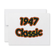 1947 Classic invitations