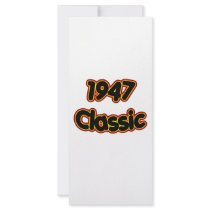 1947 Classic rack cards