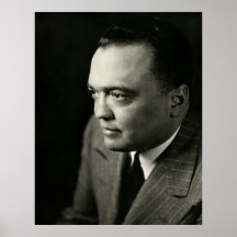 1947 FBI Ditector J. Edgar Hoover Print