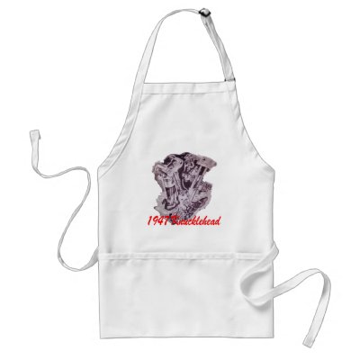 1947 Knucklehead Engine Apron by Mustang_Lady