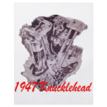 1947 Knucklehead Engine flyers