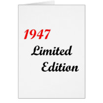 1947 Limited Edition Greeting Card