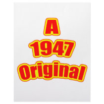 1947 Original Red Letterhead Template