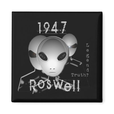 1947 Roswell Fridge Magnets by ZsTees
