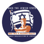 1947 Zionist Poster Stickers