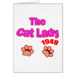 1948 cat lady cards