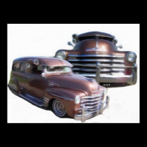 1948 Chevy Suburban Art Print posters