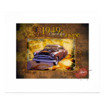 1949 Chevy Coupe posters by DigitalHotrod 1949 Chevy Coupe posters