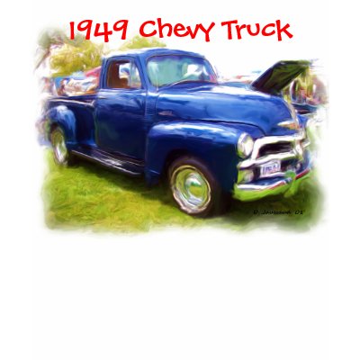 1949 Chevy Truck Tshirt by ezcat1