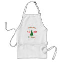 1949 Christmas Birthday aprons