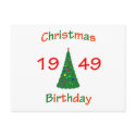 1949 Christmas Birthday postcards