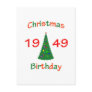 1949 Christmas Birthday Postcards