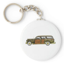 1949 Chrysler Town & Country Station Wagon Keychains