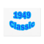 1949 Classic Blue Post Card