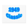 1949 Classic Blue Post Card
