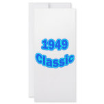 1949 Classic Blue rack cards