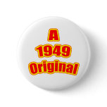 1949 Original Red Button