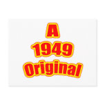 1949 Original Red Postcards