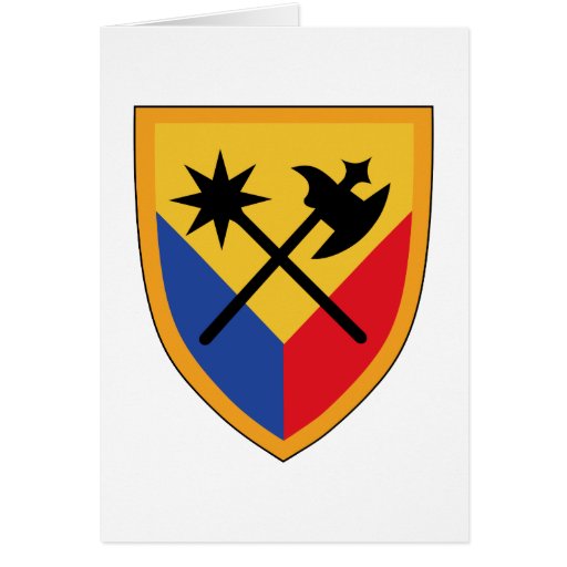 194th Armored Brigade Greeting Card | Zazzle