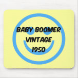 1950 baby boomer mouse pads