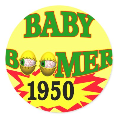  Baby on Our Baby Boomer T Shirts  Mugs  Buttons  Cards  Tote Bags  Stickers