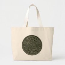 1950 British Half Crown bag