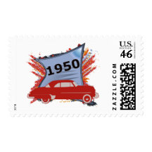 1950 Chevy Stamp