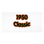 1950 Classic Customized Photo Card
